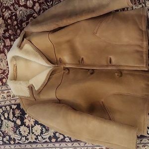 Jacques Jekel Paris Vintage Sheepskin Sherpa Coat